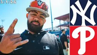 New York Yankees Spring Training Highlights: vs Philadelphia Phillies | 3/1/26