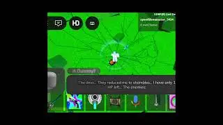 ...D-dummy? (Speed demon boss fight real)