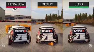 DiRT 4 – Ultra vs. Medium vs. Ultra Low | PC | 4K UHD Graphics Comparison