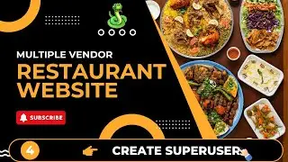 Create Superuser In Django | Multivendor Restaurant Website | video-4