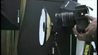 Alien Bee Ring flash ABR800 in my photography studio