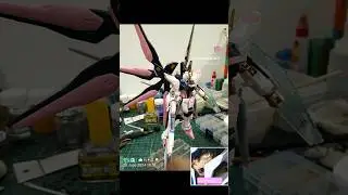 ラクスの愛だ！2/3 Lacus Clyne Strike Freedom Gundam 85% #WIP #素組 test #ガンプラ #鋼普拉 #gunpla #ガンダム #鋼彈 #高達