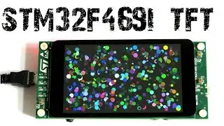 STM32F469i Discovery TFT Demo ARM Cortex M4 STM32F469i-DISCO
