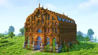 Minecraft | How to build a Greenhouse | Tutorial