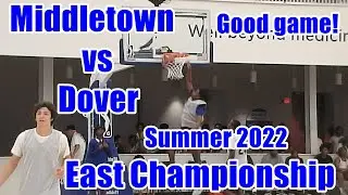 Middletown vs Dover  East Championship  Summer 2022