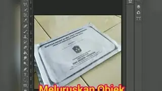 Cara Meluruskan Objek Miring di Photoshop