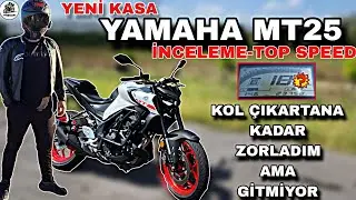 NEW MT25 REVIEW AND TOP SPEED: IT DOESN'T PERFORM LIKE THE OLD MODEL AND CONSUMES TOO MUCH FUEL!....