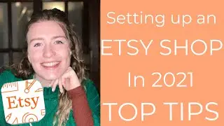 How to set up an ETSY shop | Top Tips