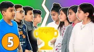 فوزي موزي وتوتي - مسابقات مع المندلينا – حلقة النهائيات - Boys Vs. Girls Final Episode