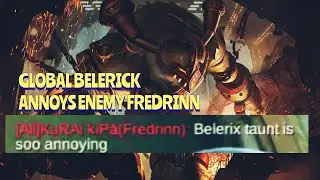 BELERICK TAUNT ANNOYS ENEMY FREDRINN 😂 | Mobile Legends Bang Bang | MLBB