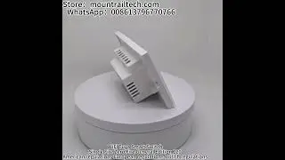 @tuya2023 Intelligent Light Switch Tuya Zigbee WiFi Wall Switch With Tempered Glass Touch Screen