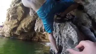 Cave climb