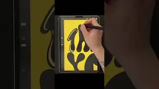 Full video on YouTube #procreate #procreatetutorial #lettering #digitalart #1k