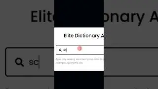 New project: Dictionary app using HTML, CSS and JavaScript