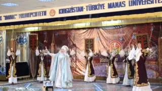 2015 nevruz kıtgızistan türkiye manas üniversitesi kutlamaları nooruz kuttuktoo