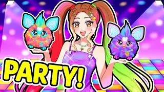I Went To A FURBY PARTY in Club Roblox!