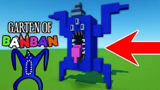 Minecraft Tutorial: How To Make A Nabnab Statue "Garten of Banban"