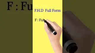 F.H.D  Full form  |  Full form of FHD  |  #fullform