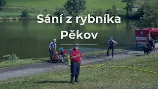 Sání z rybníka | Pěkov | SDH Bukovice