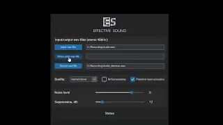 Introducing Effective Denoiser - Free Noise Reduction Tool