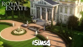 The Sims 4 - Royal Estate - (ASMR) Relaxing Speed Build