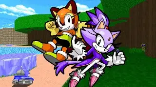 Sonic Robo Blast 2 v2.2.13: Tortured Planet - #1 Sunshine Atoll & Eruption Conduit (ft. RushChars)