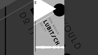 How Would Lubitsch Do It - S3E02 - The Marriage Circle.
