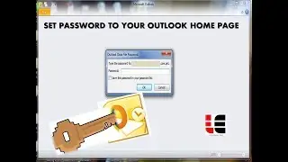 How to set password on your outlook home page?