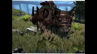 HOW TO TAME THE MAEWING ARK  PART 2 nice and easy trap easy to make!!!