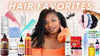 My Favourite Natural Haircare Products and Tools