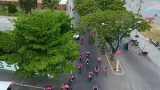 Guerreiras do Pedal contra o câncer de mama. #Prepara