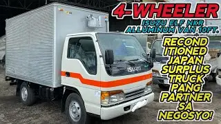 MAGKANO ANG GANITONG TRUCK? 4-WHEELER ISUZU ELF NKR CLOSE VAN 10FT.