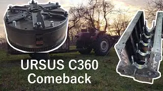 Reaktywacja C360 | Składanie sprzęgła i wału korbowego | Cześć 1 | Ursus C355 powraca