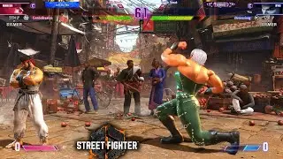 Street Fighter 6 Ryu vs Marisa Ranked match PC Mod