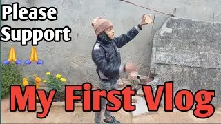My first Vlog ❤️ || Please Support 😔 