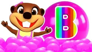 ABC Family & Baby Songs |  Learn Alphabet Colors Shapes by Busy Beavers