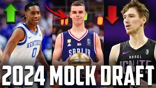 2024 NBA Mock Draft 4.0: BIG Changes At The Top...