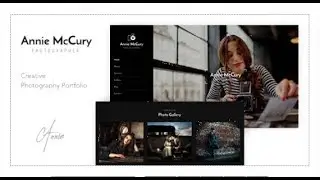 Annie - Creative Photography Portfolio | Themeforest Templates