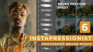 Brush Preview Sheet | Instapressionist Photoshop Brush Magic