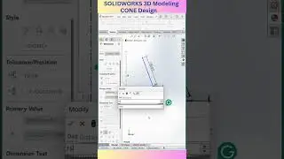 SOLIDWORKS 3D Modeling Tutorial #3dmodeling #solidworkstutorial #solidworks3d #cadcamtutorials
