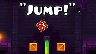 Geometry Dash, But I Can ONLY Use My Voice...
