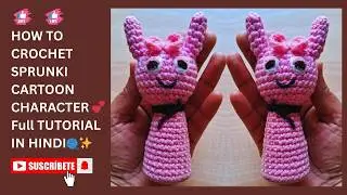 Mini Crochet Sprunki Pattern | Step-by-Step Tutorial in Hindi