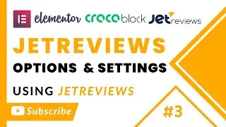 JetReviews For Elementor - [Plugin Options & Settings] in Urdu Tutorial #3