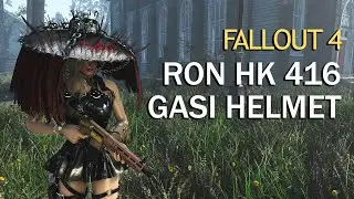 Samurai And Guns : Ronin Helmet and HK146 - Fallout 4 Mods Of The Week
