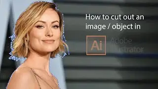 How to cut image in adobe illustrator