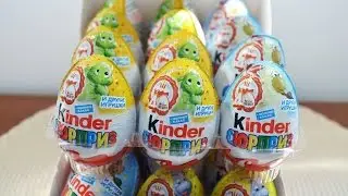 24 eggs Kinder Surprise Юбилейная коллекция 40 years Часть 3