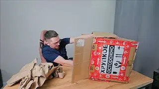 10,000 ruble laptop, unpacking