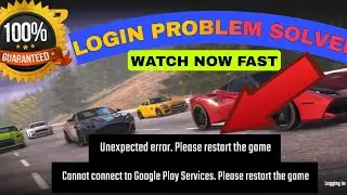 cannot connect to google play service parking master multiplayer 2| unexpected error | login problem