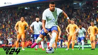 EA Sports FC 24 | Pays-Bas vs France | Eliminatoires EURO 2024 | 4K