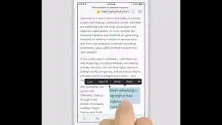 Tutorial: Highlight web pages via built-in browser | Markup iPhone